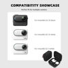 Picture of BRDRC Carrying Case for Insta 360 GO 3S / GO 3 Accessories, Storage Bag Protective Case Hard Shell Cover for Insta360 GO 3S / GO3 Vlogging Action Camera Accessory