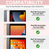 Picture of KBCASE Touchpad Keyboard Case for iPad 9th/8th/7th 10.2 inch, Backlit Trackpad Keyboard, 360°Rotatable Case with Pencil Holder for iPad 9th/8th/7th Gen (Rose Gold)