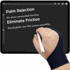 Picture of Timebetter Artist Drawing Glove, Digital Art Glove for Tablet iPad, Palm Rejection, Two Open Finger, Fit Left Right Hand - XS, Pack of 2