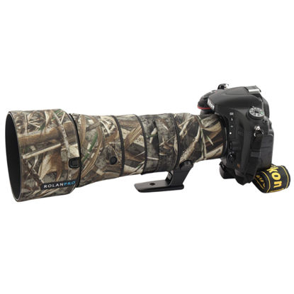 Picture of Rolanpro Waterproof Lens Camouflage Coat for Nikon AF-S 500mm F5.6E PF ED VR - Camouflage Rain Cover Lens Protective Sleeve Easy Installation # 9