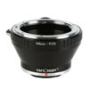 Picture of K&F Concept Lens Mount Adapter with Tripod for Nikon AI AI-S F Lens to Pentax Q-S1 Q10 Q7 Q DSLR Camera Camera Body