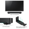 Picture of Soundbar Wall Mount,Easy to Install Anti Drop Universal Sound bar Mounts under TV,Adjustable Soundbar Mount Wall Brackets for Samsung, TCL, JBL, Bose, Sonos, LG, Polk, Roku, Soundbar Shelf