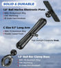 Picture of VAZESWIN Aluminum Alloy 1.5" Ball Fish Finder Mount with Bar Clamp Base Fit 1.5'' 1.75'' 1.85'' 2'' 2.1'' Round Rail, 9.1" Long Arm Marine Electronic Mount for Garmin, Lowrance, Humminbird, Raymarine