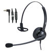 Picture of MKJ 2.5mm Telephone Headset with Microphone Noise Cancelling - Wired Headphones for Call Center & Office Phone, Desk Phone Headset for Panasonic KX-TPA60 KX-TGA470 Cisco SPA 303G 525G Vtech Uniden