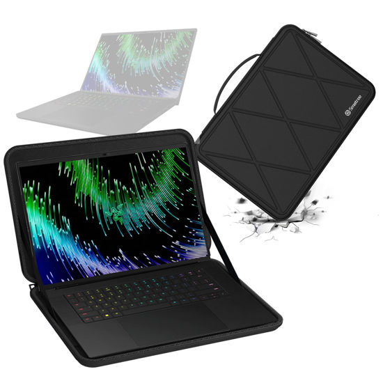 Picture of Smatree Hard EVA Protective Sleeve Case Compatible for 16 inch Razer Blade 16 2024/2023 Laptop and Anti-Shock Notebook Bag (X8285)