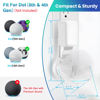 Picture of FUQINTOP Wall Mount Holder for Echo Dot 5th Generation(2022 Release), Outlet Hanger for Echo Dot 5th & 4th Gen, Space-Saving Dot 5 Accessories Built-in Cable Management, White