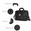 Picture of MOSISO Tactical Laptop Messenger Shoulder Bag, 15-16 inch Multifunctional Adjustable Large Notebook Carrying Sleeve Case Pockets, Black