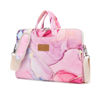 Picture of canvaslife Pink marble Patten Waterproof Laptop Shoulder Messenger Bag Case Sleeve for 14 Inch 15 Inch Laptop Case Laptop Briefcase 15.6 Inch