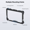 Picture of Nitze Cage for Atomos Shinobi II Monitor with Built-in Cold Shoe and NATO Rail - JT-A06A