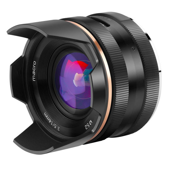 Picture of JINTU 14mm F3.5 Manual Wide Angel Lens Macro Photography Large Aperture APS-C for X-Mount Cameras X-H1 XT1 X-T2 X-A2 X-A2 X-A3 X-A5 X-A7X-T3 X-T20 X-T30 X-T100 X-T200 X-PRO1 X-T30 II X-T4 X-T3