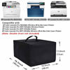 Picture of NUENSS-ROR Dust Cover for Wireless Laserjet Printer-Antistatic Water-Resistant Printer Case ,for HP Color Laserjet Pro MFP 4301fdw/4301fdn/M283fdw Wireless All-in-One Laser Printer-Nylon Fabric(Black)