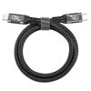 Picture of Thunderbolt 4 Cable, USB C 240W 40Gpbs 8K Display, Fit for Apple MacBook iPhone 15 iPad Pro, Braided Type-C Wire 3 ft