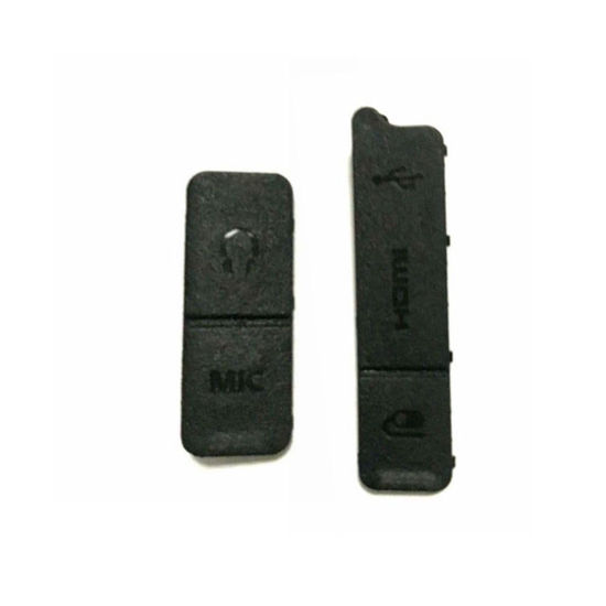 Picture of 1 Set USB MIC HDMI Rubber Side Cover Cap for Nikon Z5 Z6 Z7 Z6II Z7II