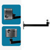 Picture of Foldable Projector Wall Mount Universal Ceiling Wall Projector Mount Stand Projectors Bracket,1/4" Screw Size (Wall Mount) (8.46in)