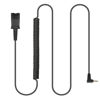 Picture of 2.5mm to QD Adapter Cable for Plantronics Quick Disconnect Headsets Compatible with Panasonic Dect6.0 AT&T ML17929 VTech Uniden Polycom Cisco SPA RCA Grandstream & Cordless Phones with 2.5mm Jack