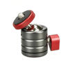 Picture of Mini Tripod Ball Head with 1/4" Threaded 360 Degrees Panoramic Metal for DSLR Cameras Smartphone Tripods Monitor Camera Slider Track