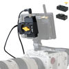 Picture of Portkeys Dual Dummy Battery Replaced NPF Battery BD1 Vertical and Cross-Assembly Detachable NP-F Battery Compatible for Wireless Video Transmission System Mounting and Power Supply