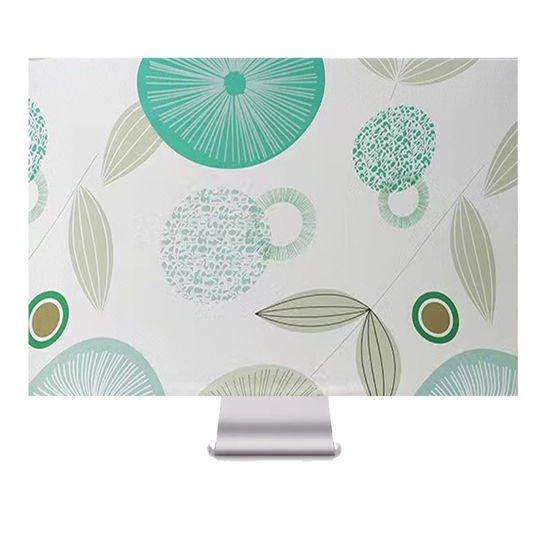 Picture of ALHBEJT Monitor Dust Cover 26, 27, 28,29 inch Anti-Static Dustproof Protective Cover for LCD/LED/HD Panel Case Computer Sleeve Compatible with 26-29 inch PC, Desktop and TV (Lotus Leaf,26-29inch)