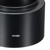Picture of PATIKIL 46mm Lens Hood, Long Focus Frosted Surface Anti-Reflective Inside Hood for Camera Lens, Black for Nikon, for Fujifilm, for Pentax, for Leica