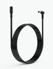 Picture of Tonton DC Power Extension Cable 1M 3.3FT 5.5mm x 2.1mm 5521 90 Degree Right Angle Female to DC Male Power Adapter Cord for IP Camera CCTV Security Camera Surveillance LED Strip DVR NVR Router(Black)