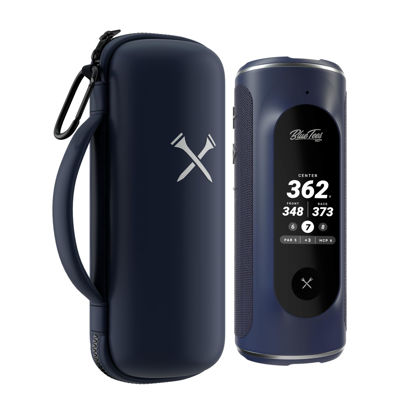 Picture of Golf GPS Case Compatible with Blue Tees Golf Player+ Speaker (Navy (Hard Shell))