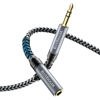 Picture of BlueRigger Headphone Extension Cable (6FT, 24K Gold Plated Jack, Hi-Fi Sound, 3.5mm Male to Female Stereo Audio Cable) - Aux Cord for iPod, Laptops, Smartphones, Speakers, Tablets, Home Car Stereo