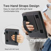 Picture of WALNEW Stand Case for 6.8” Kindle Paperwhite 11th Generation 2021- Two Hand Straps Premium PU Leather Book Cover with Auto Wake/Sleep for Amazon Kindle Paperwhite Signature Edition ereader