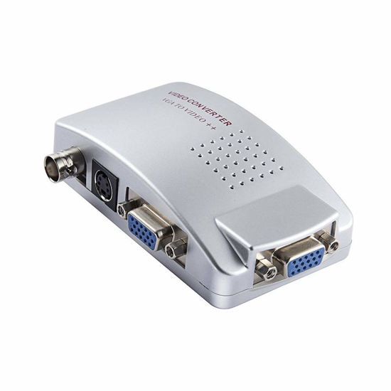 Picture of axGear VGA to BNC S-Video Converter Box Adapter Coaxial Video Out