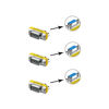 Picture of LNHCAW VGA Connector,HD New 15 VGA SVGA KVM Three conversions,Female to Female,Male to Female ,Male to Male, Gender Changer Adapter Coupler,Mini Gender Changer (3, Male to Female)