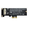 Picture of Xiwai PCI Express PCI-E 1X to 12+16Pin 2013-2017 Mac Pro Air SSD Convert Card for A1493 A1502 A1465 A1466