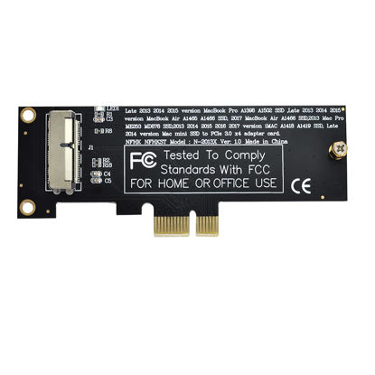 Picture of Xiwai PCI Express PCI-E 1X to 12+16Pin 2013-2017 Mac Pro Air SSD Convert Card for A1493 A1502 A1465 A1466