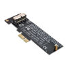 Picture of Xiwai PCI Express PCI-E 1X to 12+16Pin 2013-2017 Mac Pro Air SSD Convert Card for A1493 A1502 A1465 A1466