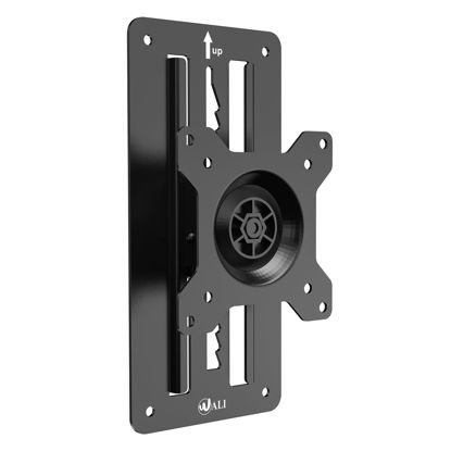 Picture of WALI Single Monitor Wall Mount, Height Adjustable for 17-32 inch Computer Monitor Bracket, up to 17.6 Lbs, Fits 1 Screen with Max Mounting Holes 100x100mm (1732LM), Black