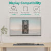 Picture of WALI Single Monitor Wall Mount, Height Adjustable for 17-32 inch Computer Monitor Bracket, up to 17.6 Lbs, Fits 1 Screen with Max Mounting Holes 100x100mm (1732LM), Black