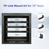 Picture of PhyinLan Rack Ear Kit for TP-Link 19-inch Rackmount Switches 1U Rack Width Extender 10.6 Inch to 19 Inch