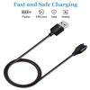 Picture of Threeeggs Compatible with Garmin Instinct, Instinct 2, Instinct 2S, Instinct 2X Charger, 3.3ft Charging Cable for Instinct Esports Edition/Solar Tactical Edition with Grey Protector Dust Plug (1)