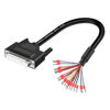 Picture of ANMBEST Female 5Ft 24AWG DB25 Plastic Shell RS232 9 Pin Serial Extension Cable