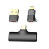 Picture of USB C/A Bluetooth Audio Adapter for Connecting Bluetooth Headphone to PS4 PS5, PC TV Phone, Wireless Transmitter Receiver Plug Play for USB A/C Lightn-ing Device, Support Mic Function to Chat, Black