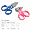 Picture of LEIZHAN Cute USB Flash Drive 32GB, 3 Pack Scissors Design Computer Memory Stick USB 2.0 Pendrive for Teachers, Students, Family and Friends