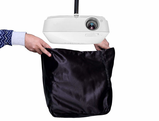 Picture of Projector Dust Cover,Fit for Ceiling Mounted Projector and Universa Projector Waterproof,Dust-Proof, UV-Resistant Cover Oxford Cloth,Dimensions13.7" x 13.7" X 8.6"