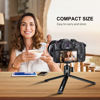 Picture of Zeadio Tripod Mini Ball Head, with 1/4'' 3/8" Screw Ball Head Tripod Mount for Cameras, DSLR, Monopod, Slider, Tripod, Camcorder etc