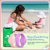 Picture of [4 Pack] Waterproof Air Tag Bracelet & Air Tag Necklace for Kids, Silicone Air Tag Hidden Wristband Kids Air Tag Holder Compatible with Apple AirTag Lightweight Air tag Accessories (Pink+Purple)