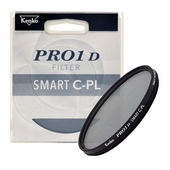 Picture of Kenko Circular Polarizing Filter PRO1D Smart C-PL Filter 72mm, for Removing Light Reflections, for Brilliant Landscape Photography, Lowprofile, 398760