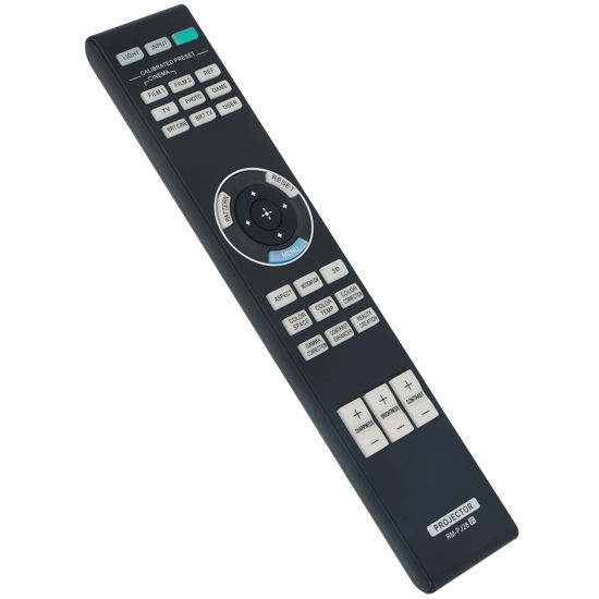 Picture of RM-PJ28 Replace Remote Control Suitable for Sony Video Projector VPL-VW260ES VPL-VZ1000 VPL-HW45 VPL-HW65 VPL-XW5000ES VPL-VW295ES VPL-VW285ES VPL-VZ1000ES VPL-HW45ES VPL-VW550ES VPL-VW360ES