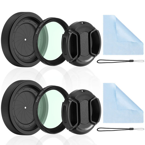 Picture of Adjustable Iris Aperture Diaphragm M30 to M37 Iris Aperture Diaphragm Adapter Optical Diaphragm 1.5-26mm Lens Module Adapter Ring PVS-14 PSV14 Optics (Adjustable iris pvs14*2)