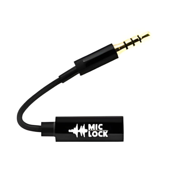 Picture of Mic-Lock Microphone Security with SoundPass - Audio and Data Security Privacy Protector - 3.5mm to 3.5mm Adapter (Single Pack)