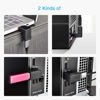 Picture of ELUTENG 90 Degree USB Adapter 6 Pack Right Angle USB 3.0 Adapter USB Male to Female UP Down/Left Right Connector L Shaped USB Extension Adapter for PC, Laptop, USB A Charger and More