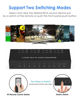 Picture of 8 Port RCA to HDMI Converter, Dual AV to HDMI Converter Supports 16:9/4:3 Composite to HDMI Adapter Support 1080P PAL/NTSC Compatible with Sega/Xbox/PS1/PS2/PS3/WII/N64/VHS, VCRs, and DVD Players