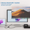 Picture of Arvitek 8K HDMI 2.1 Switch 2 in 1 Out, 4K@120Hz HDMI Switcher, 2 Computers Share 1 Monitor Switch HDMI Hub Compatible with Xbox, PS5/4/3, Fire Stick, Roku