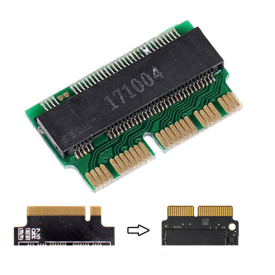 Picture of chenyang MAC SSD Upgraded Adapter M.2 NVME AHCI SSD to 12+16Pin SSD Upgraded Convert Adapter for MAC 2013 2014 2015 A1493 A1502 A1465 A1466